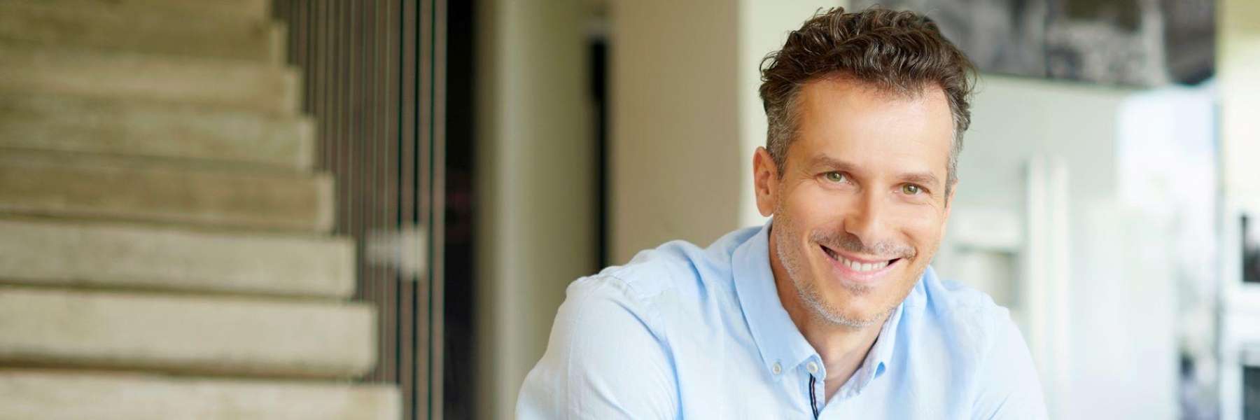 dental implants sweetwater | man at dentist